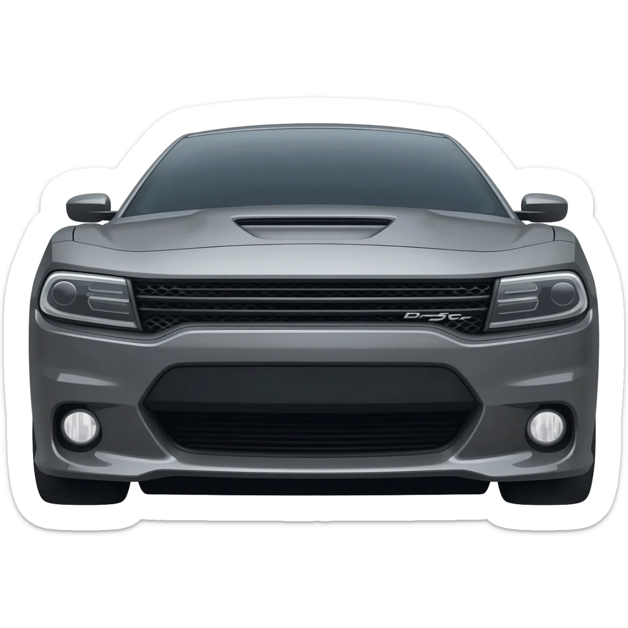 Car dodge charger sticker