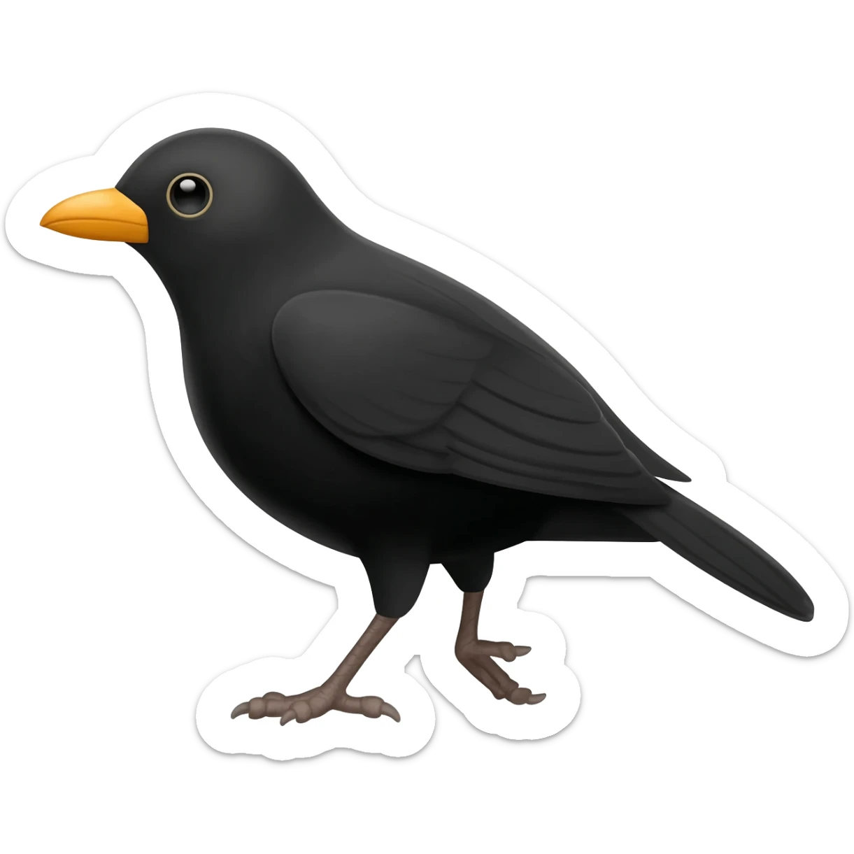 Black Bird sticker