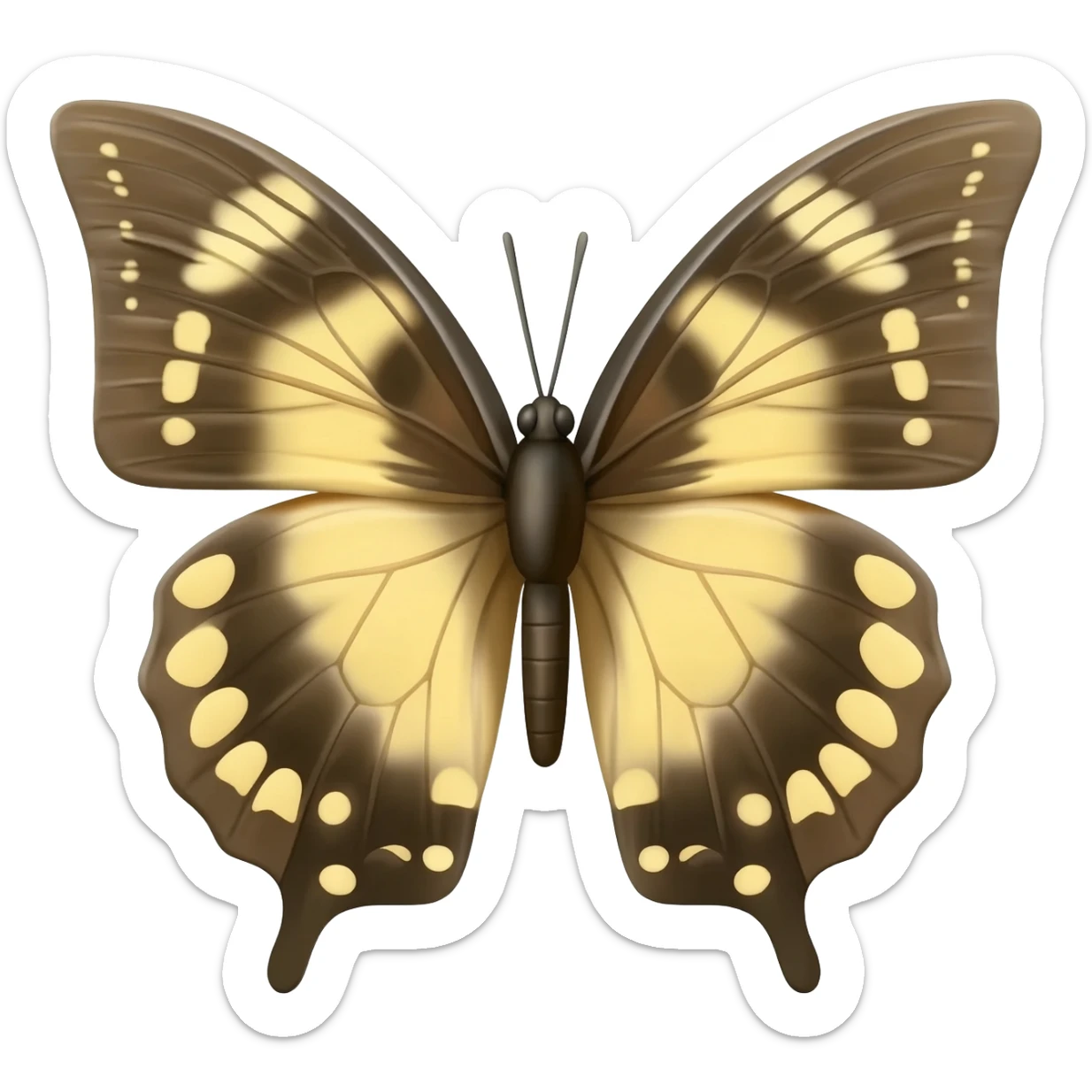 БАБОЧКА ИЗ АСТРЫ sticker