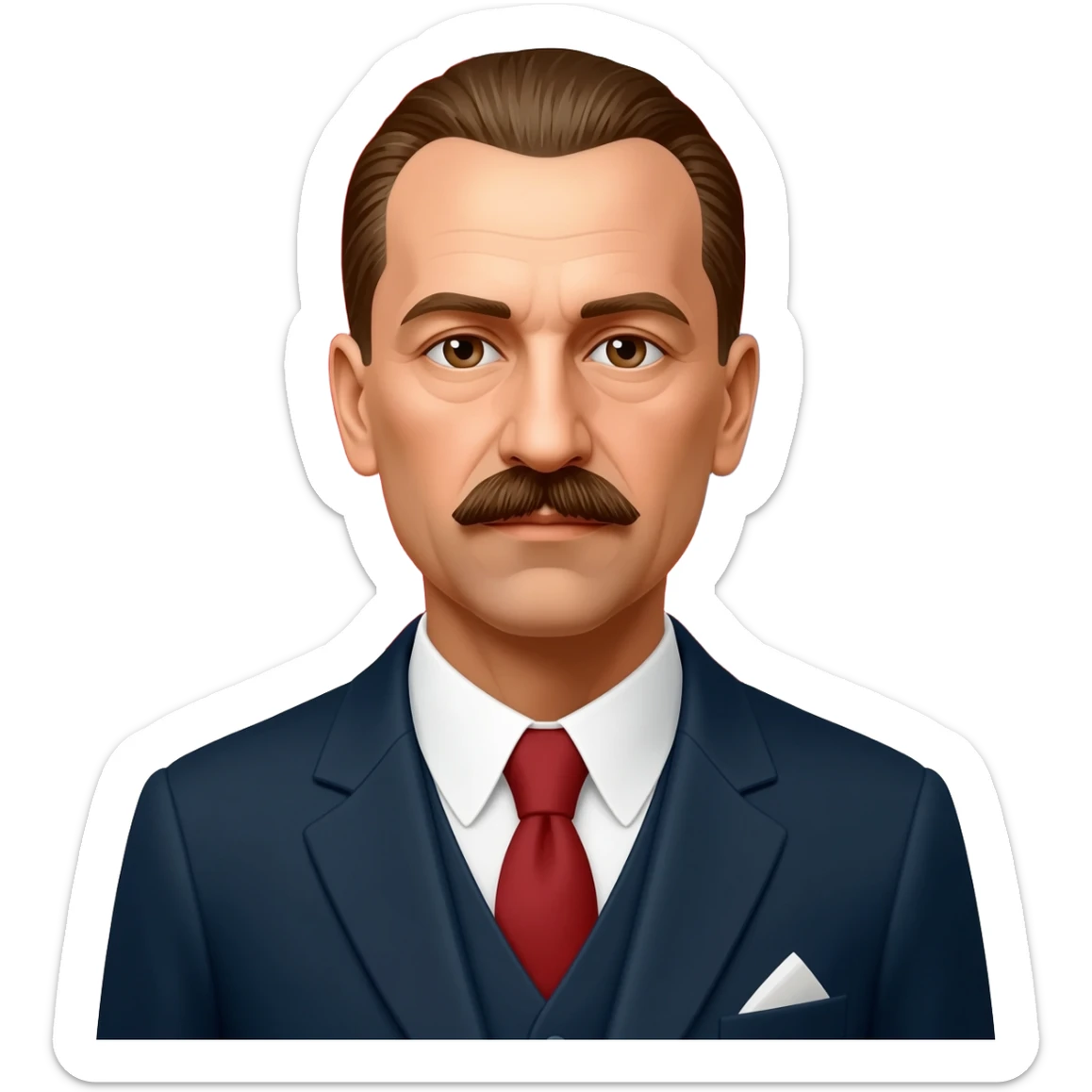 Mustafa kemal atatürk ve sovyetler birliği sticker