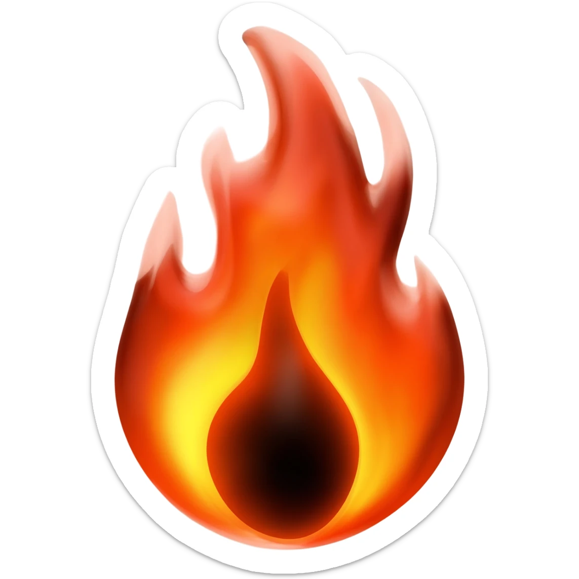 Black Fire 🔥 sticker