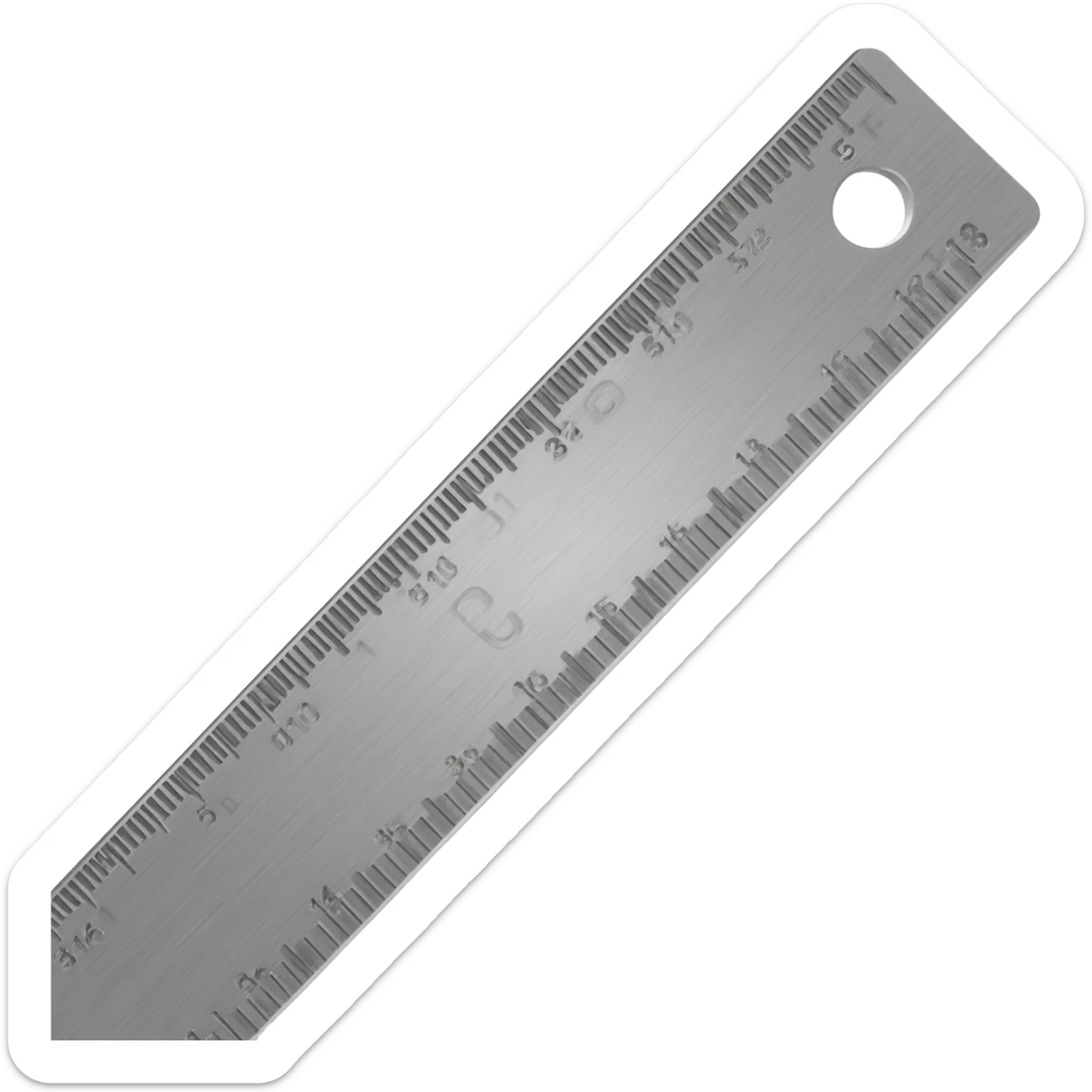 Measuring Rod sticker