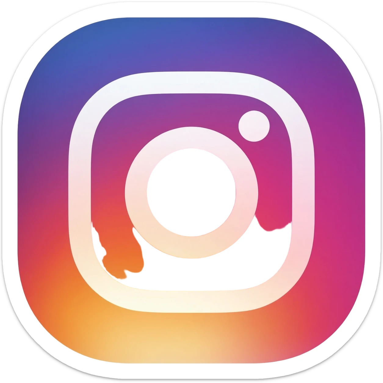 Instagram icon sticker