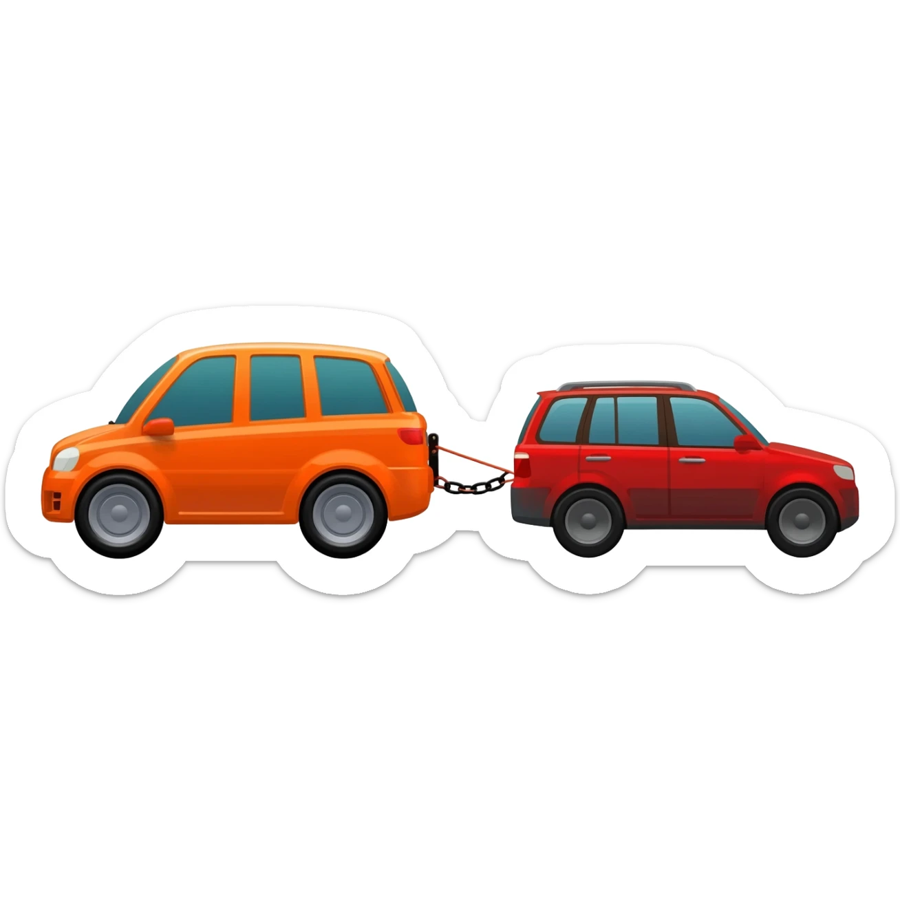 car station wagon coupling sticker