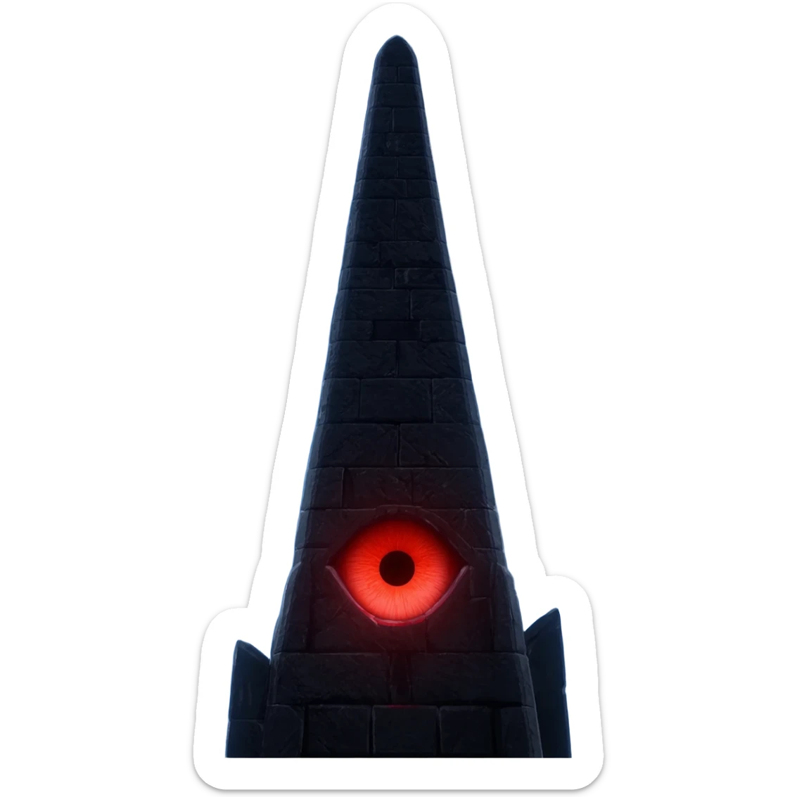 eye of sauron tower sticker