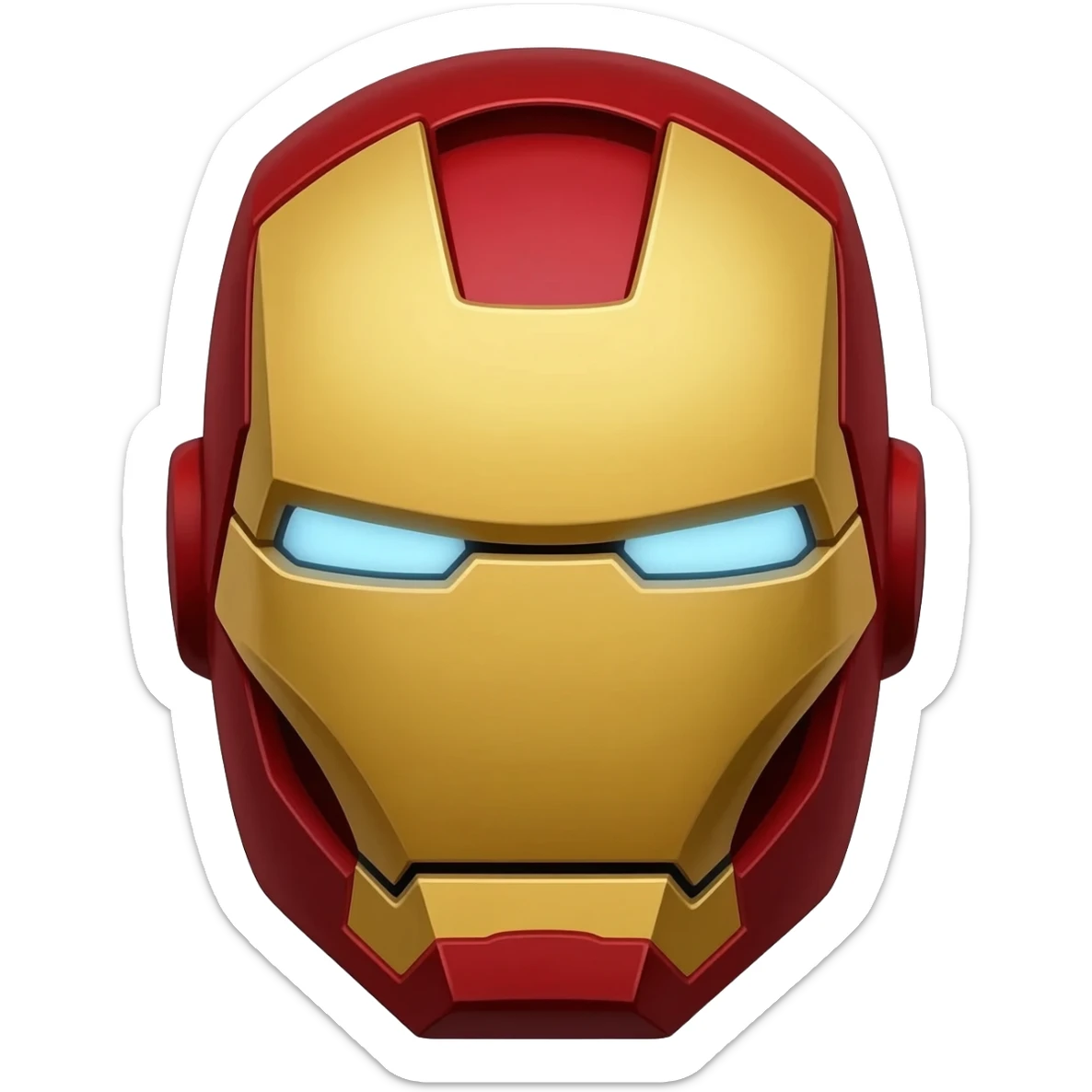 Iron man emoji sticker