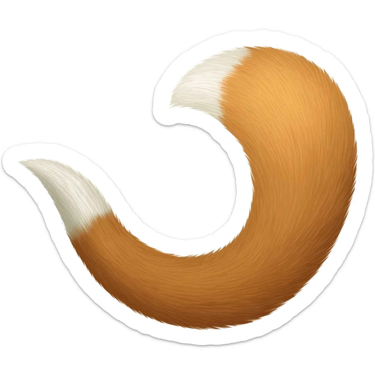 Animal's Tail only sticker
