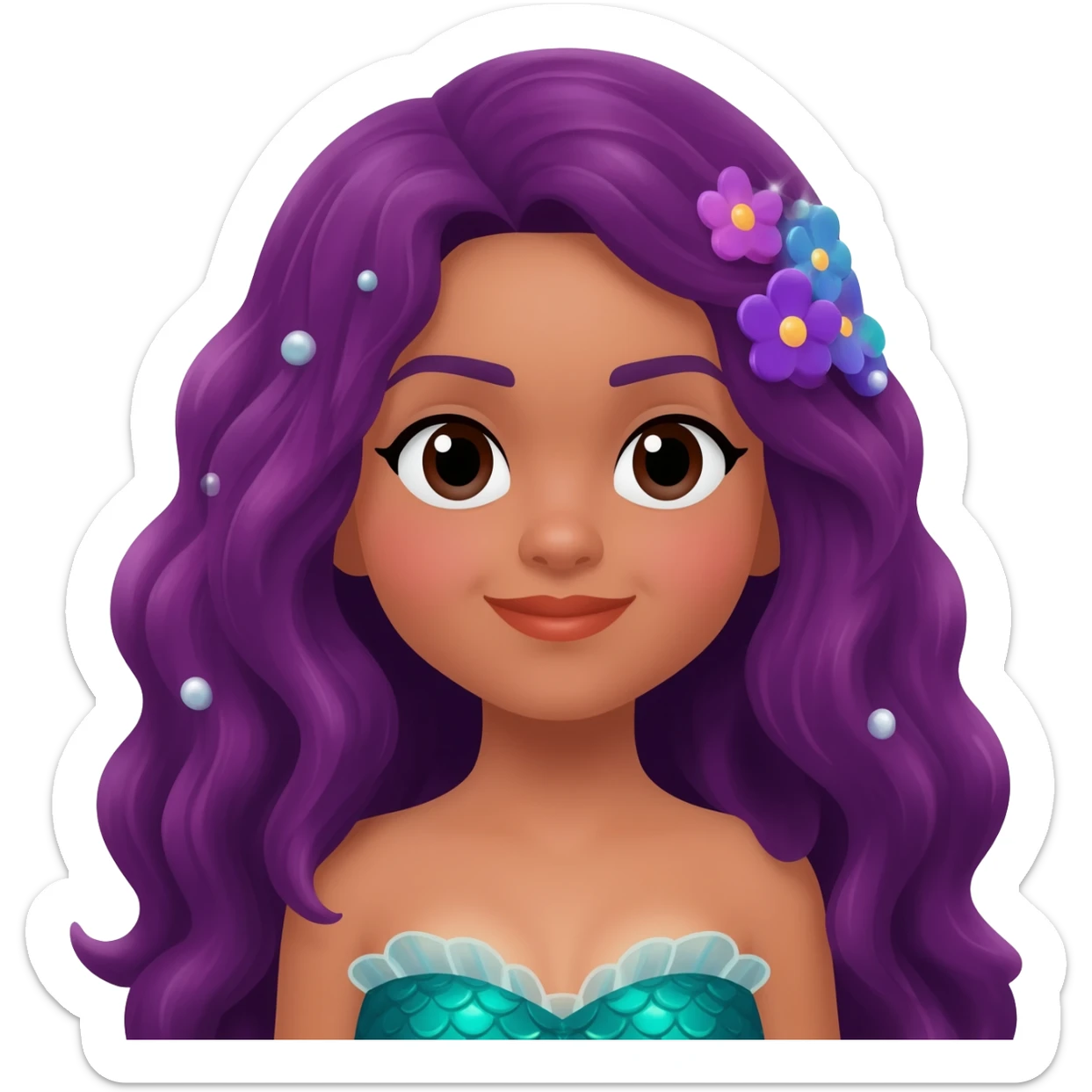 Mermaid Iara! sticker