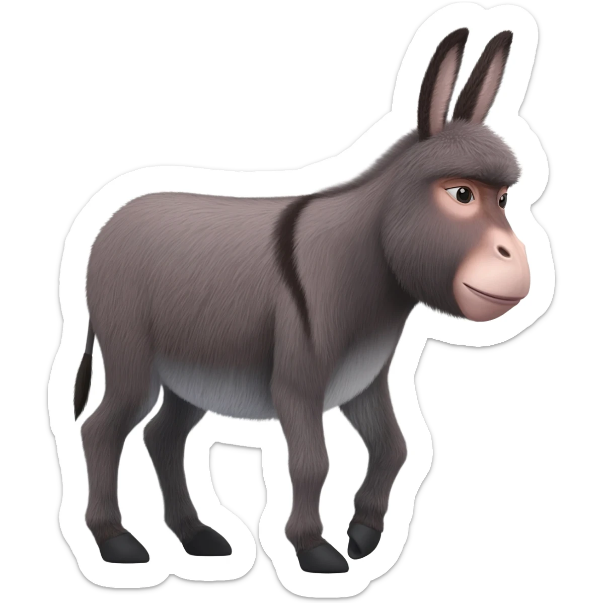 Ape donkey  sticker