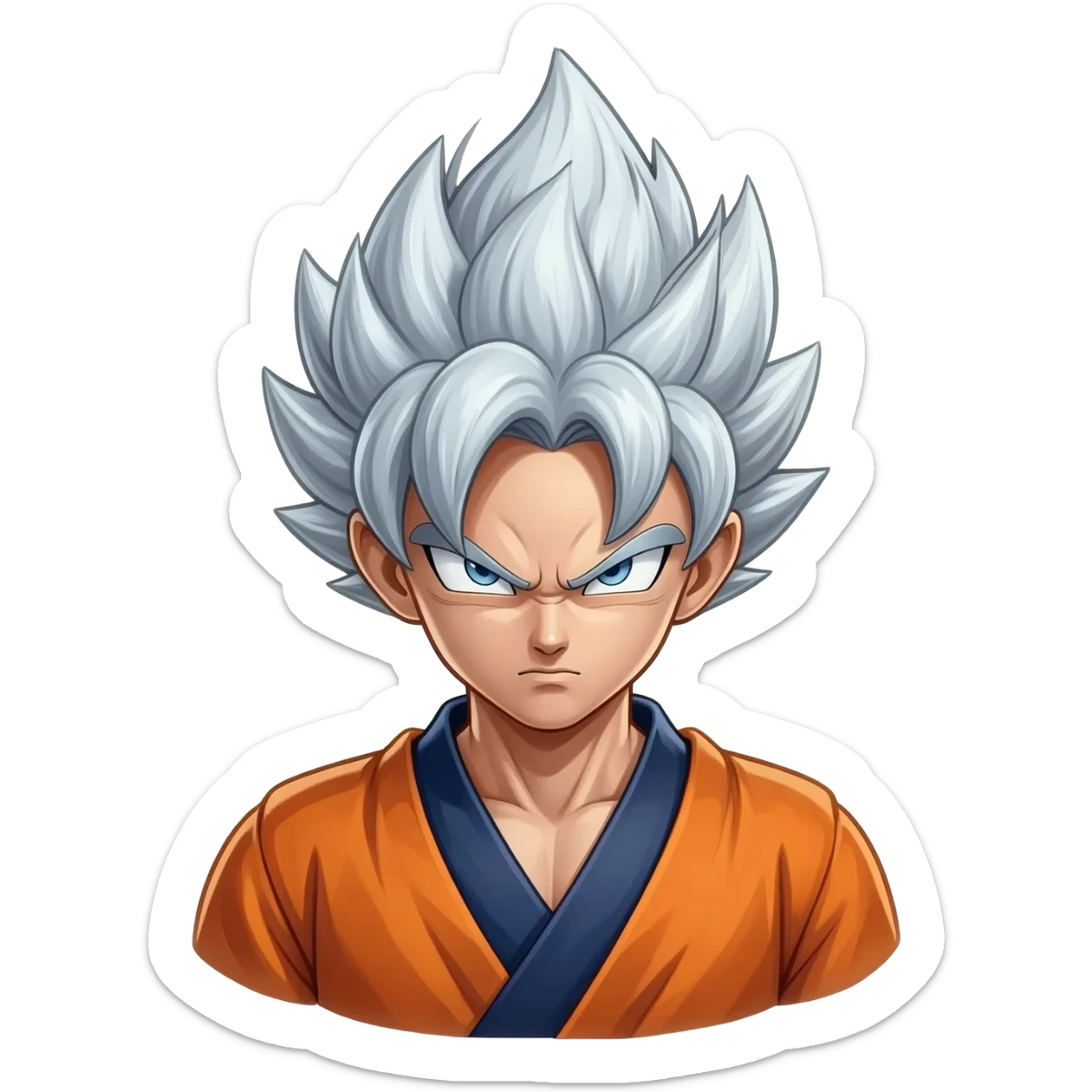 Goku instinto superior sticker
