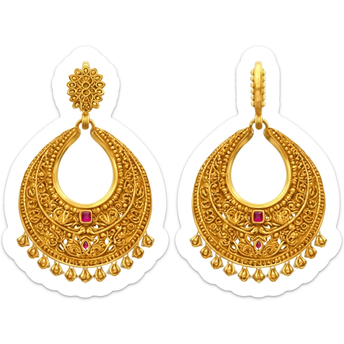 Jhumka sticker