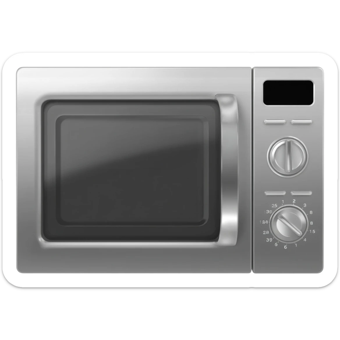 Microwave Oven sticker
