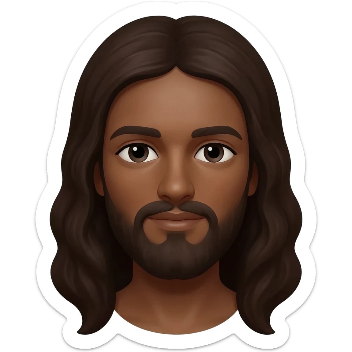 Black Jesus sticker