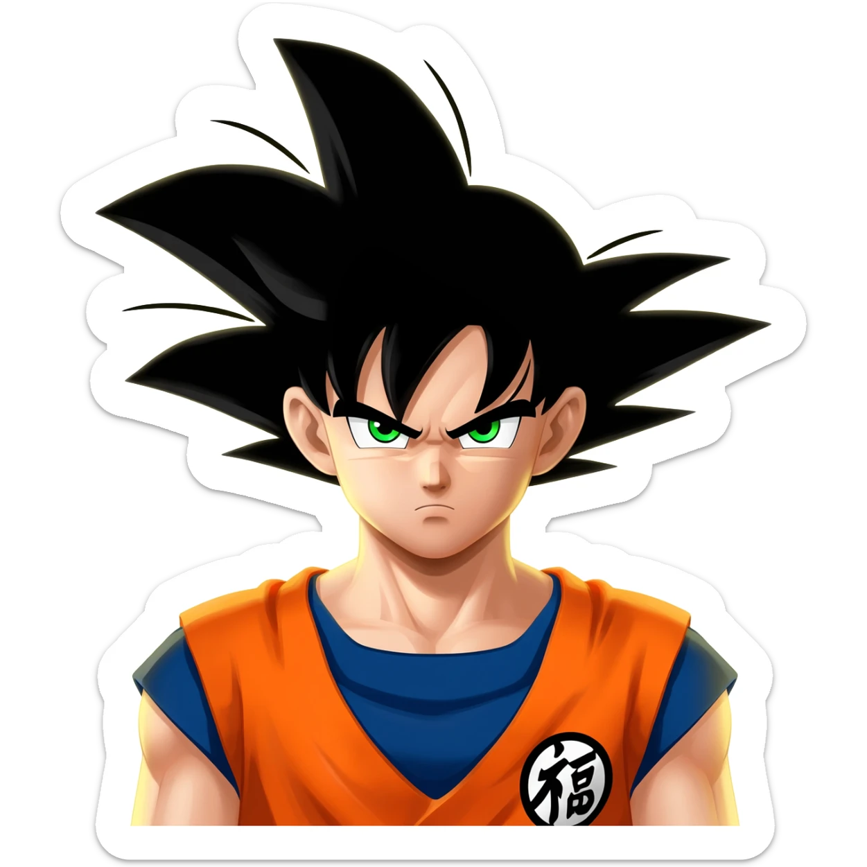 Goku emoji sticker