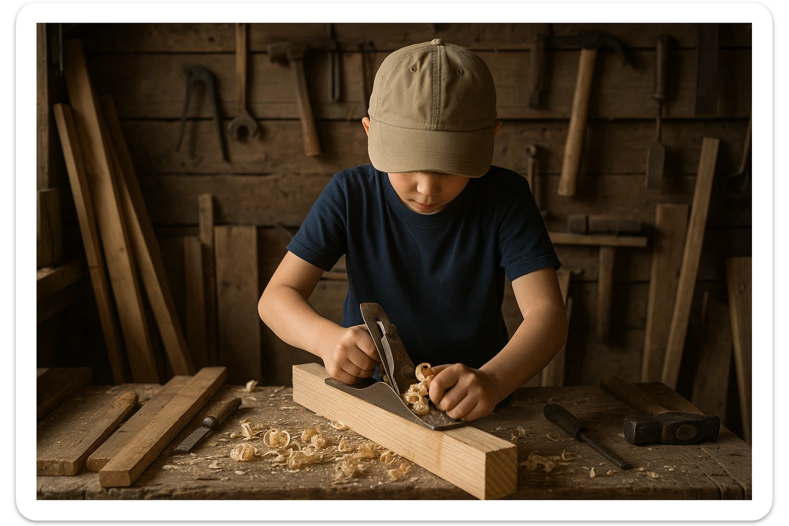 Sartaroshxonada ishlayotgan o'mirin yoshli bola yuzi ko'rinmasin sticker