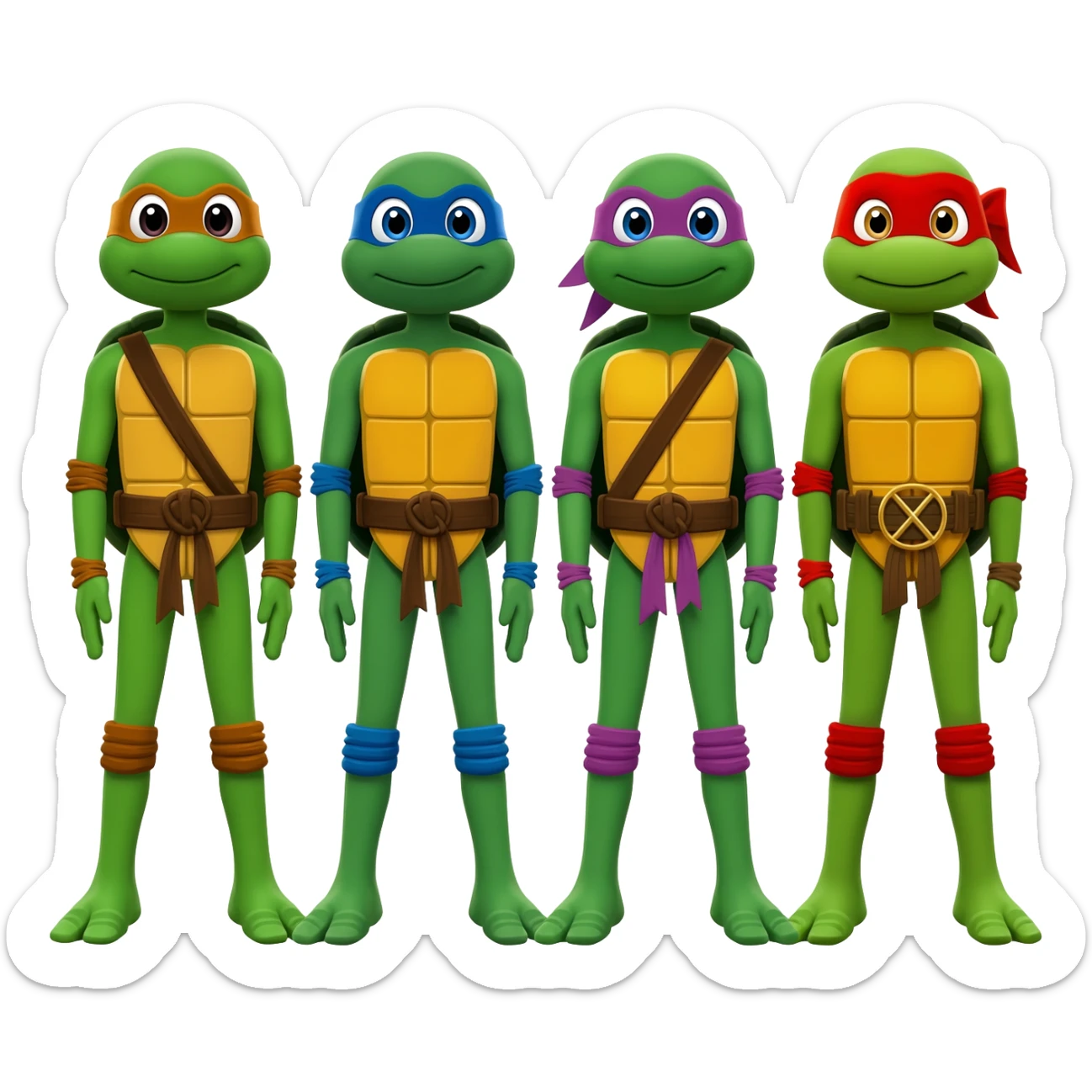 Teenage Mutant Ninja Turtles sticker