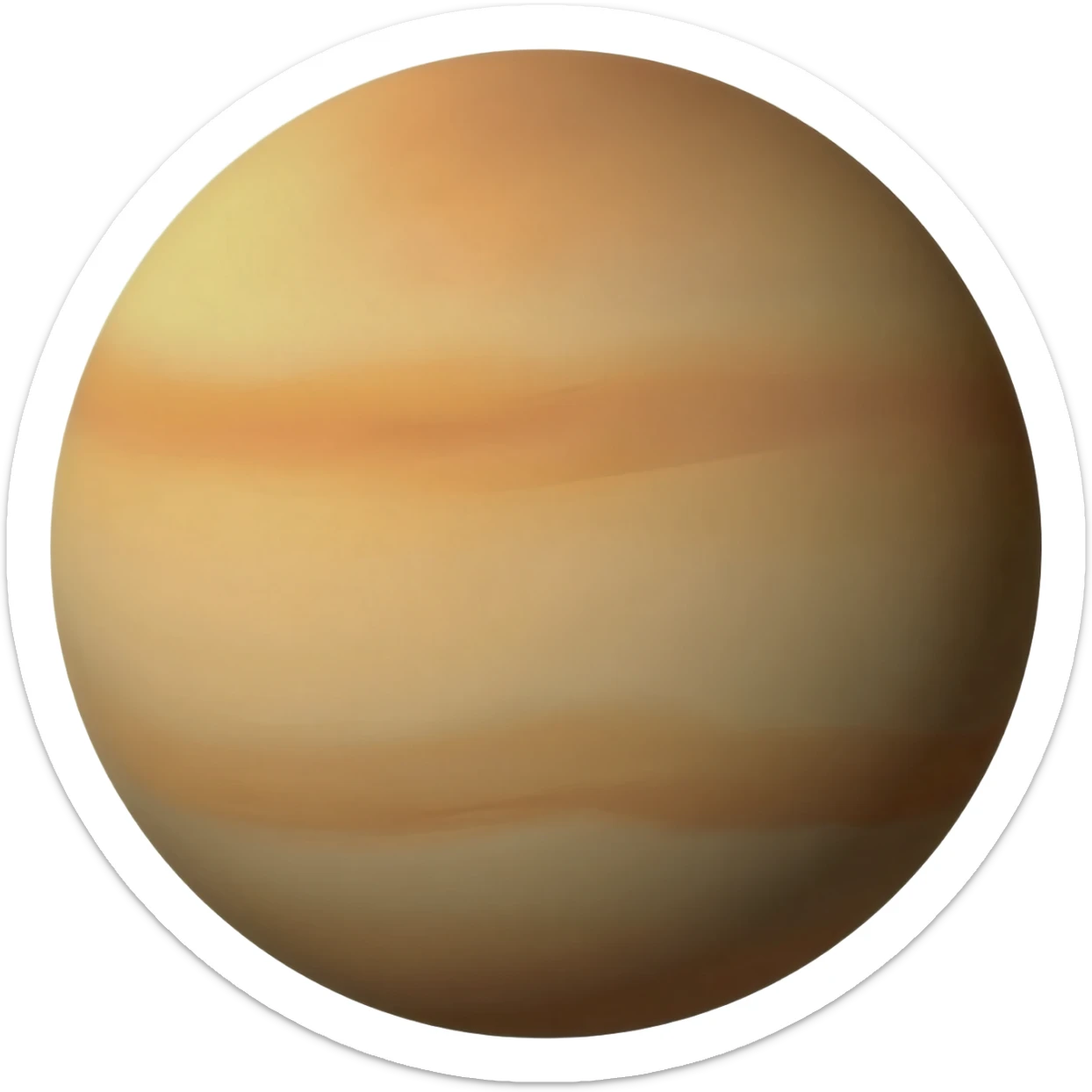 Venus (the planet without a bg) sticker