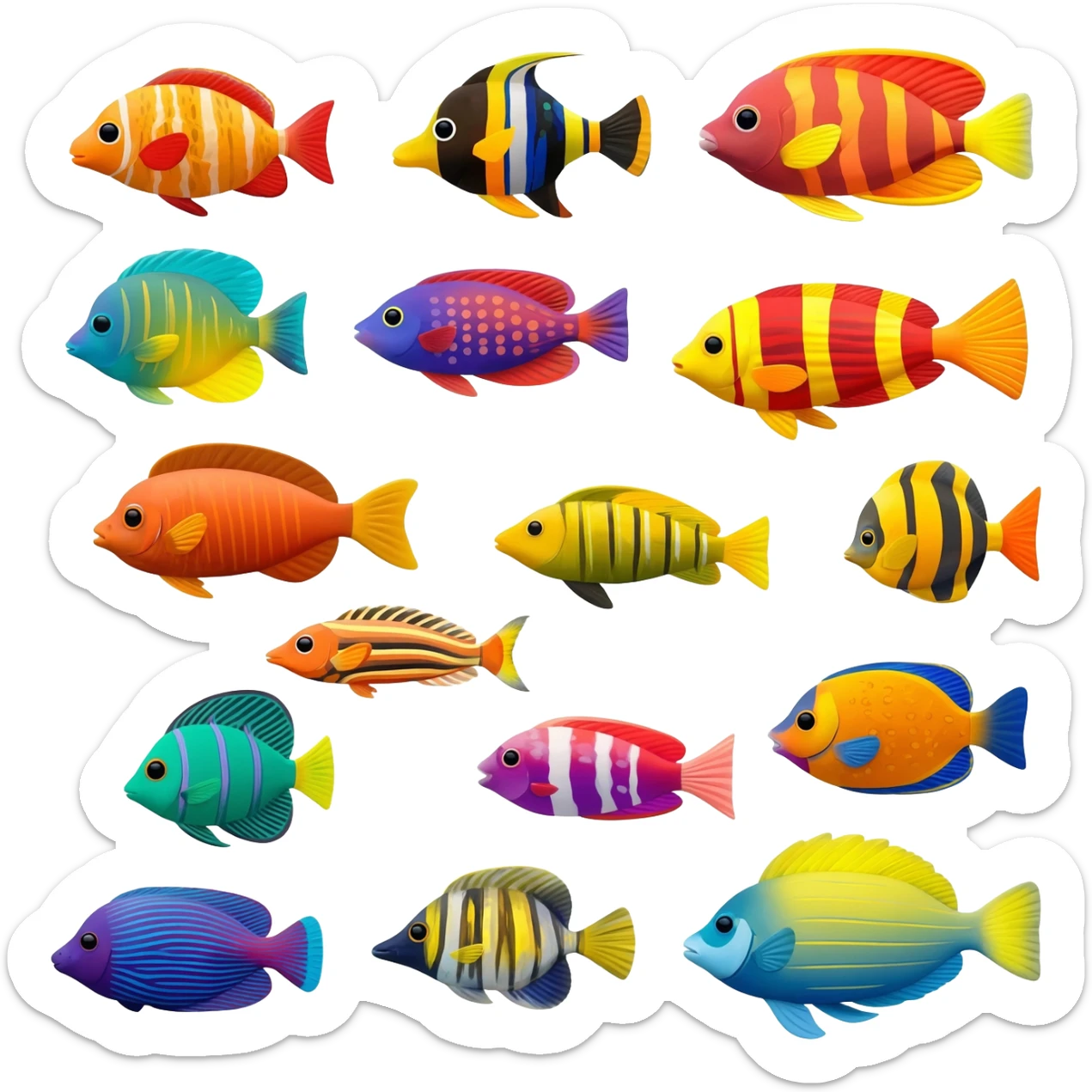 Fishes image sticker