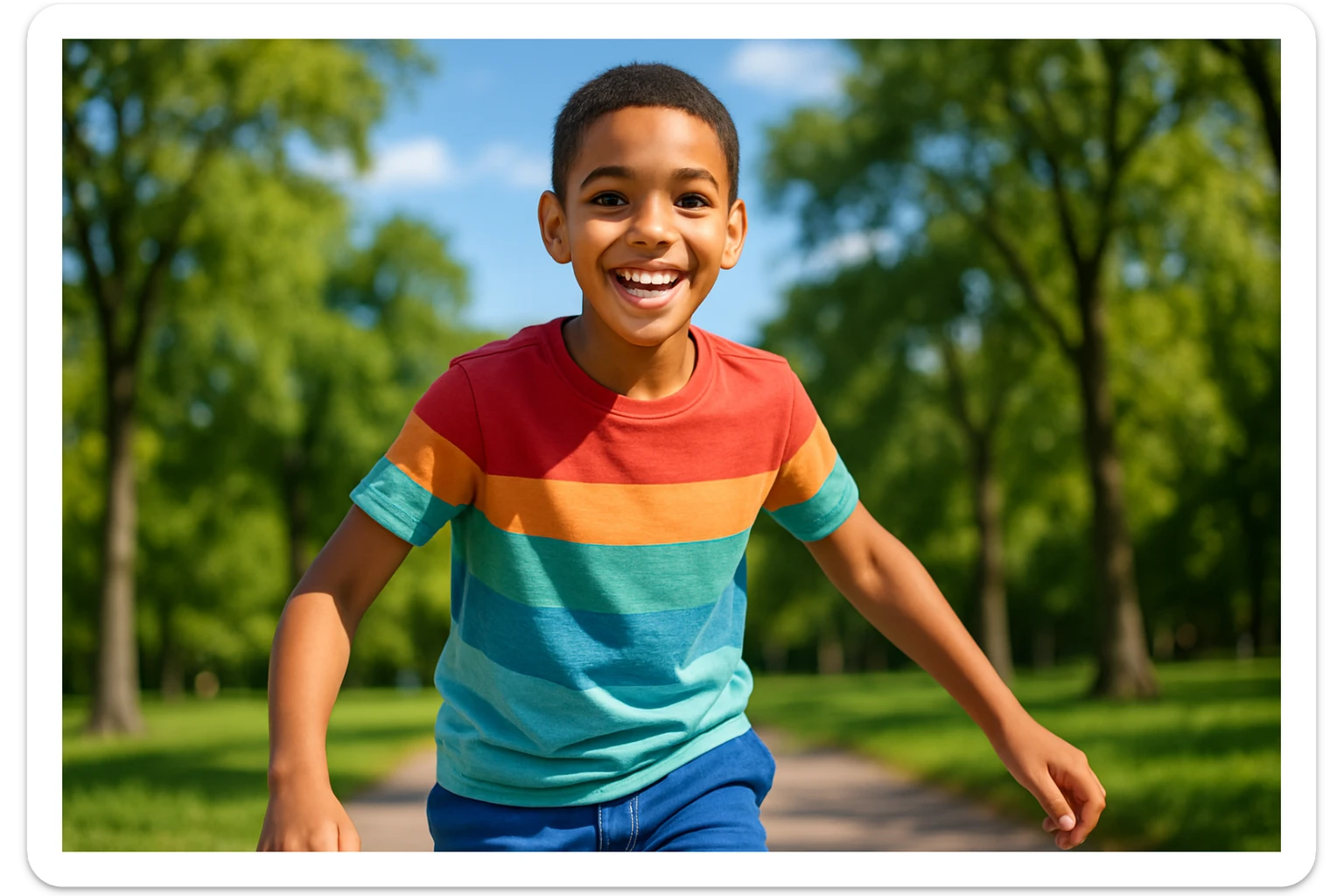 menga 10 11 yoshli bolani tasvirlab ber  sticker