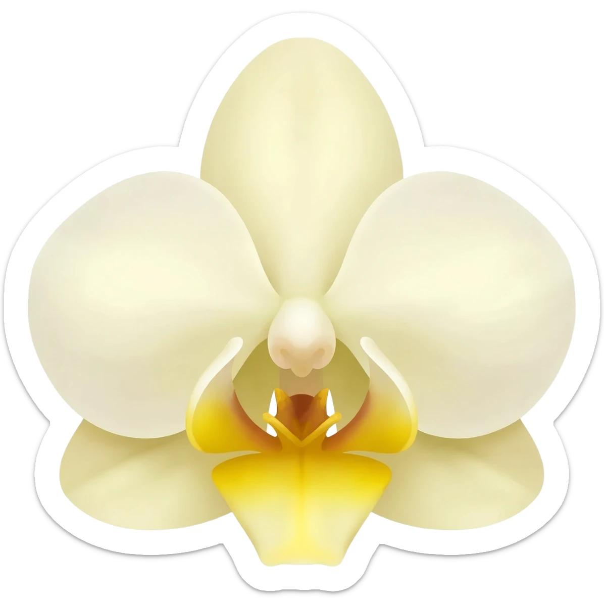flor de vainilla sticker