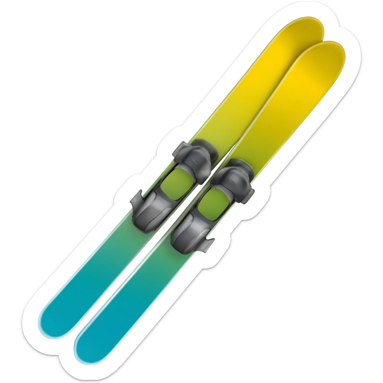 ski sticker