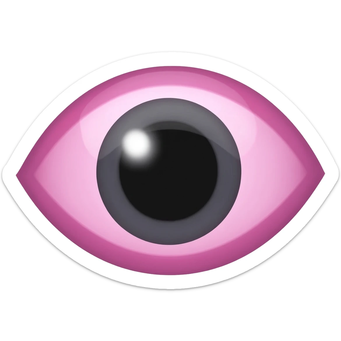 This 🧿 but pink sticker