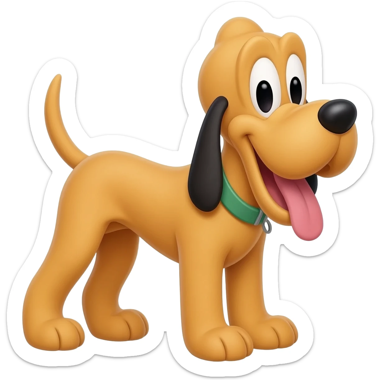 Pluto Dog Latino American sticker
