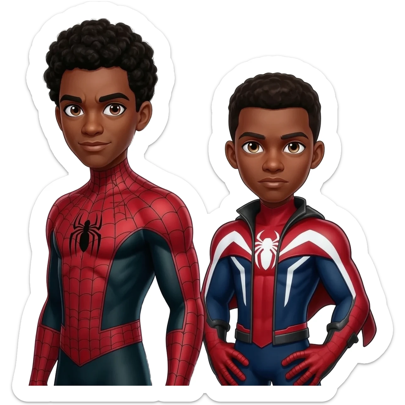 Spider man et miles morales sticker