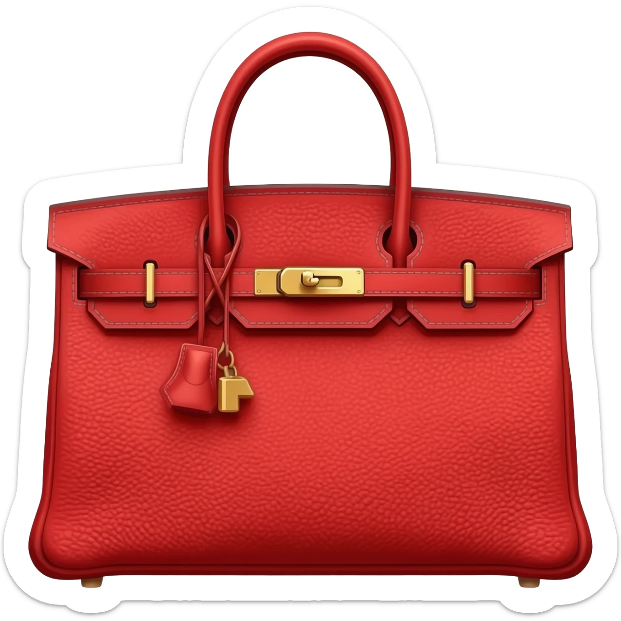 red matte kelly hermes bag sticker