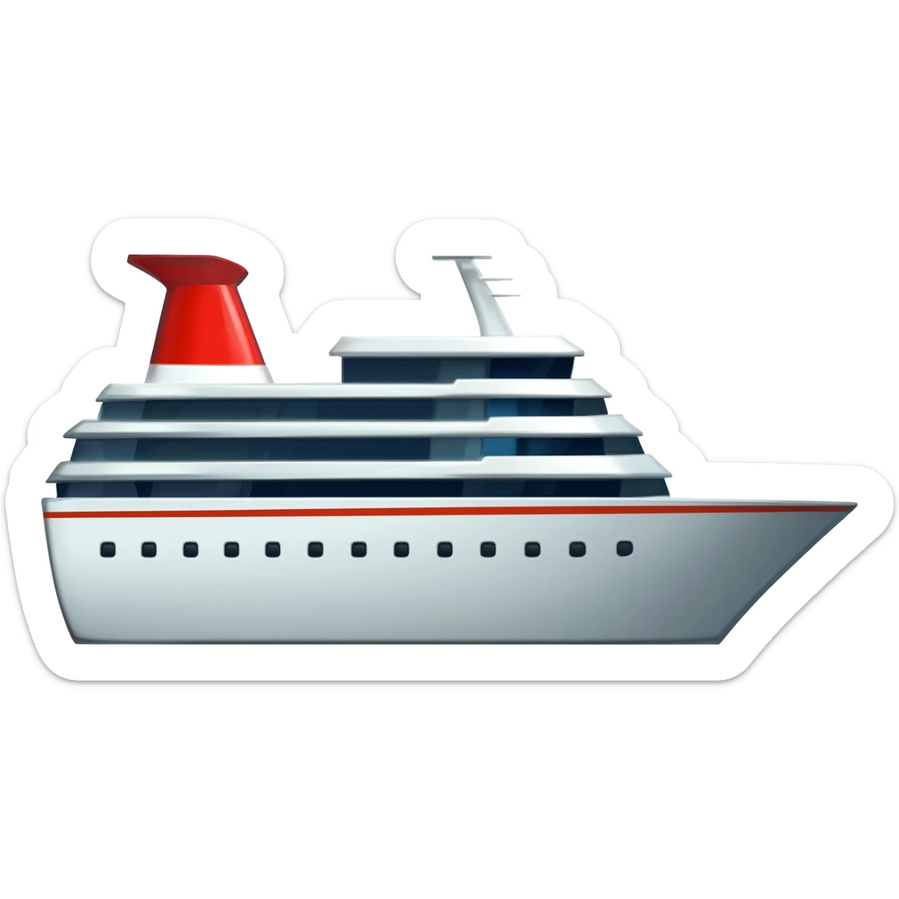 The Ship cruise sticker