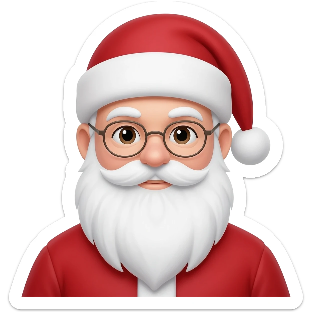Santa Claus tanfong sticker