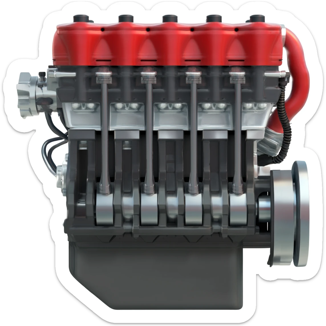 Diesel Engine sticker