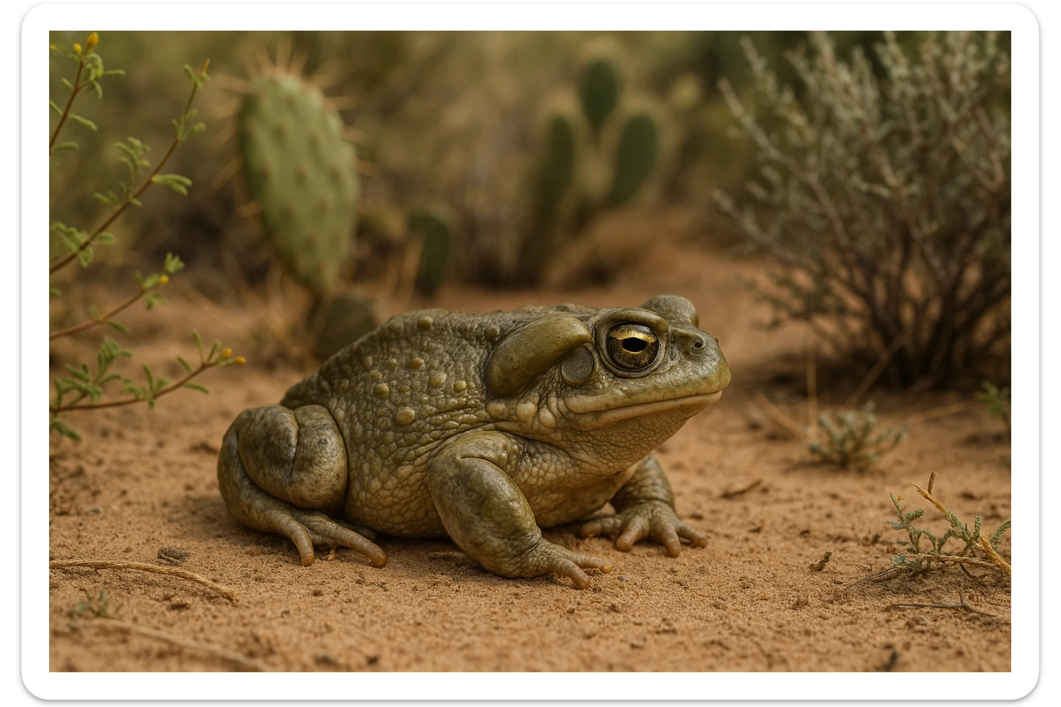 Sonoran toad sticker