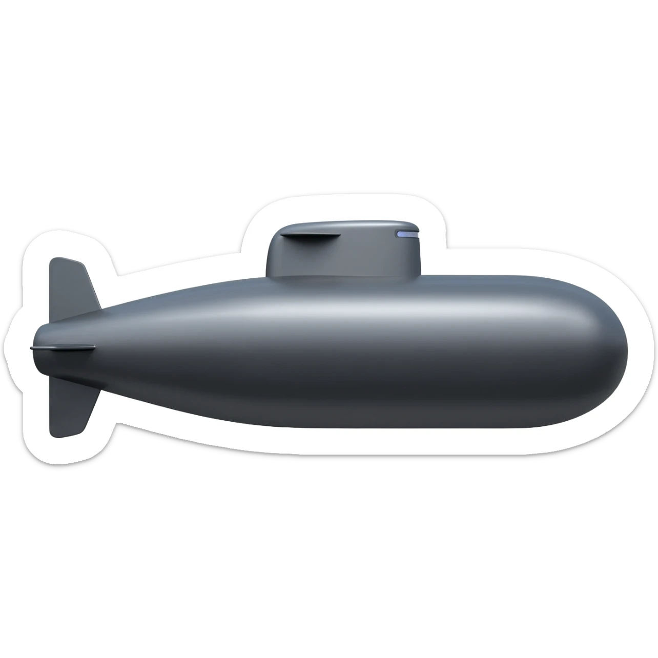 Submarine ship sticker