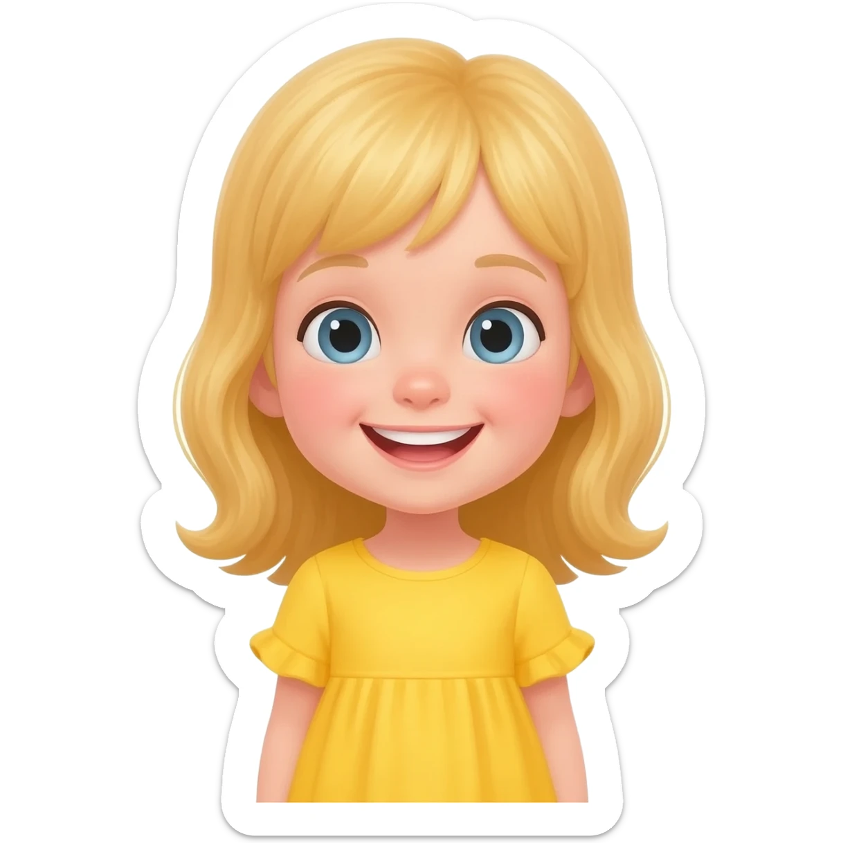 little miss sunshine of the series by roger hargreaves. please make the emoji possible to use in typing- not a photo sticker