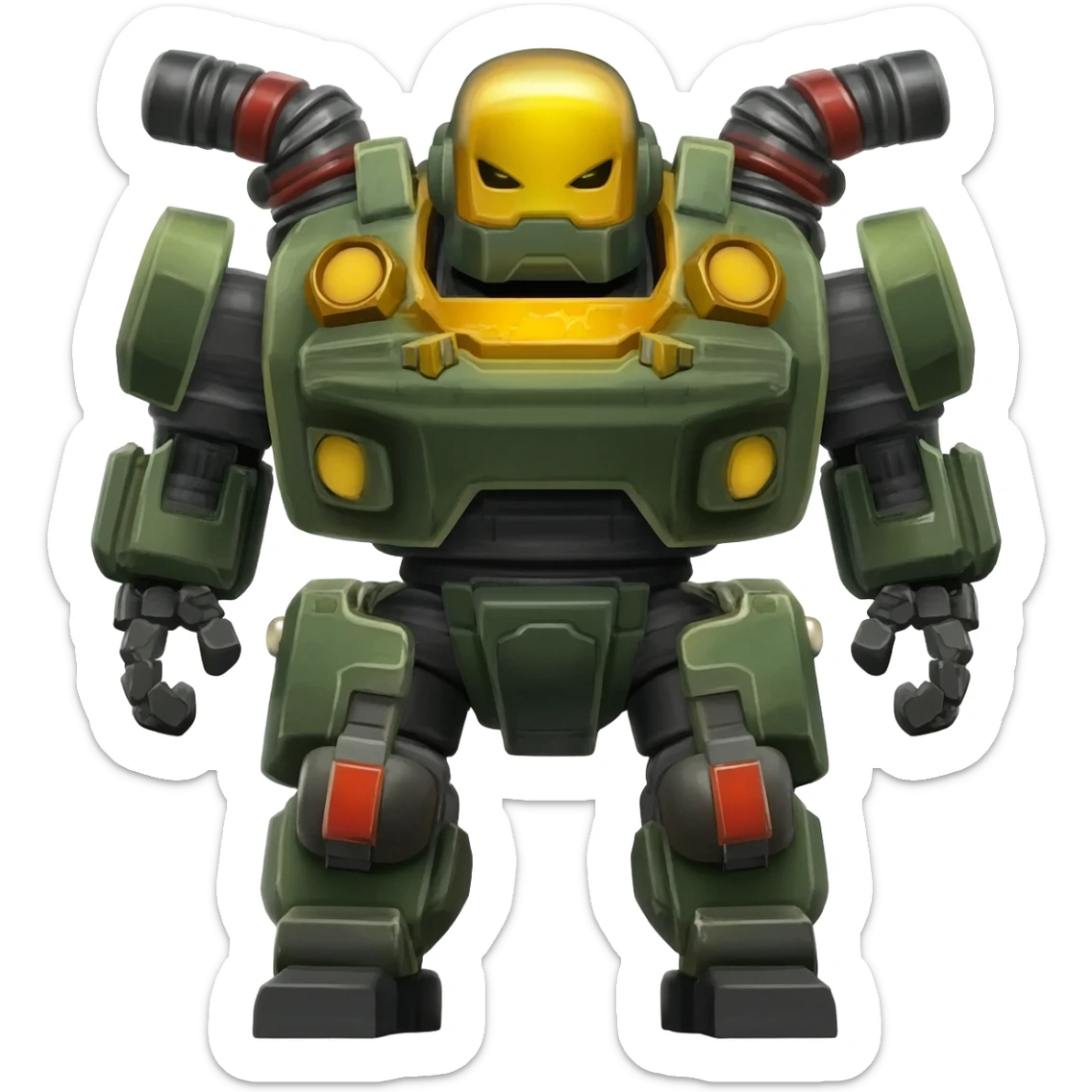 WAR MACHINE sticker