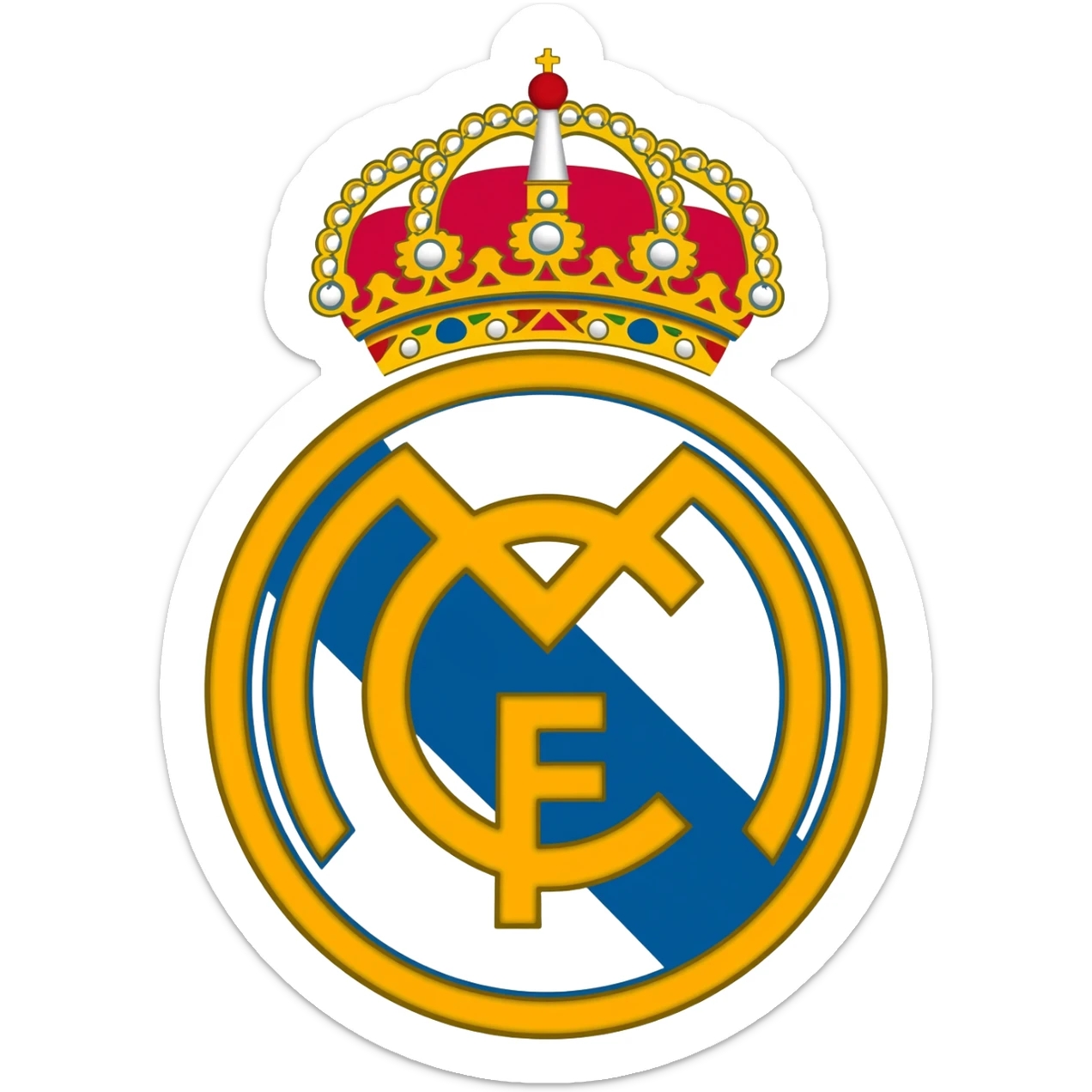 Real madrid sticker
