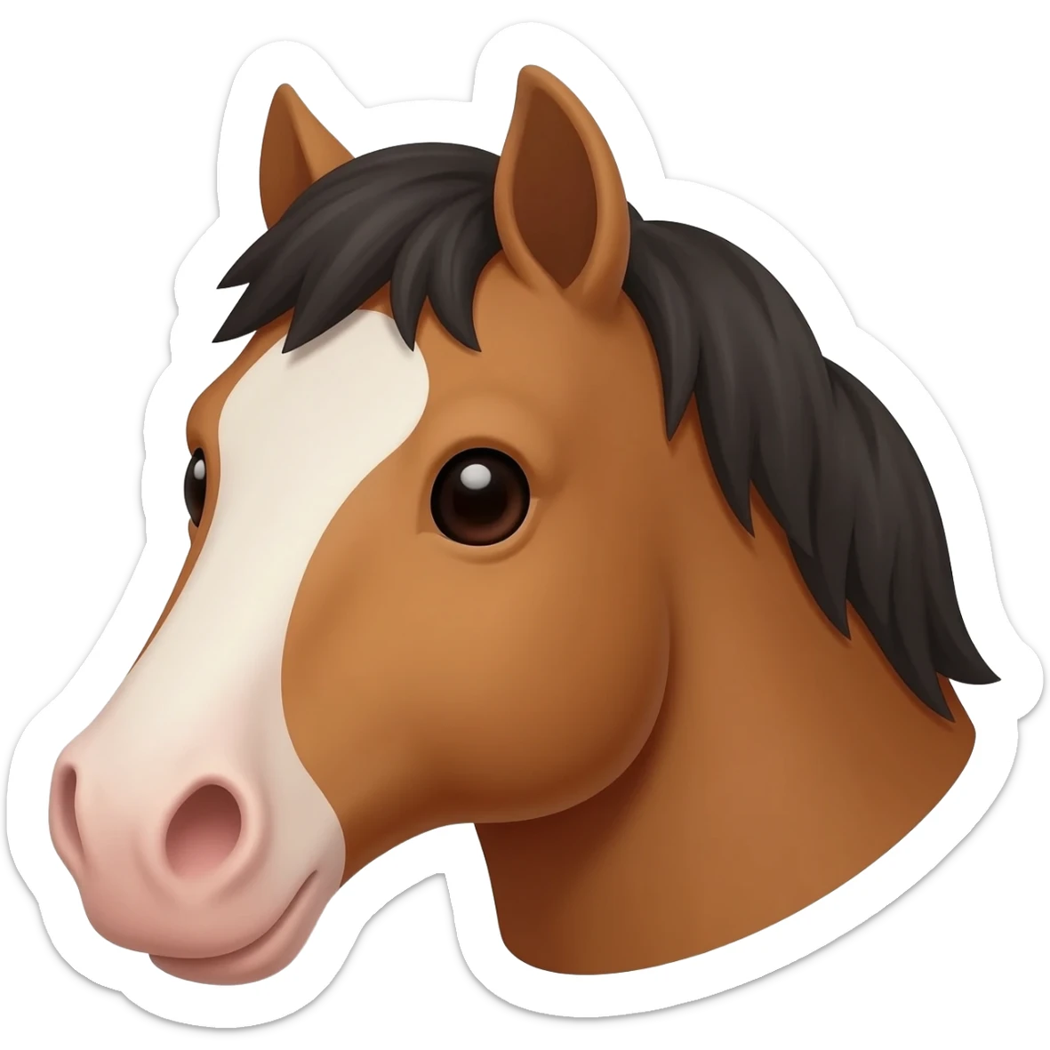 horse head sticker