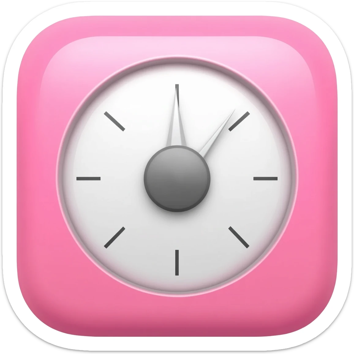 Icône Prendre son rythme. Pink aesthetic sticker