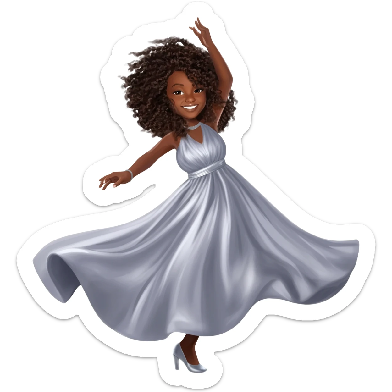 Gonemili Grace che balla sticker