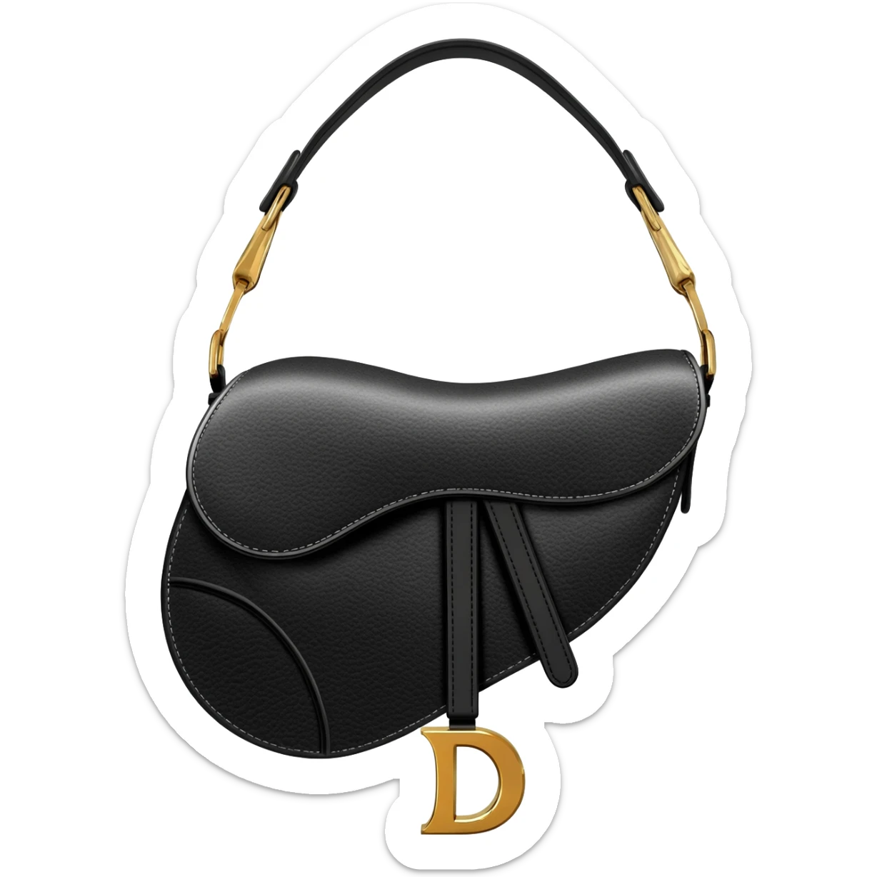 dior saddle bag sticker