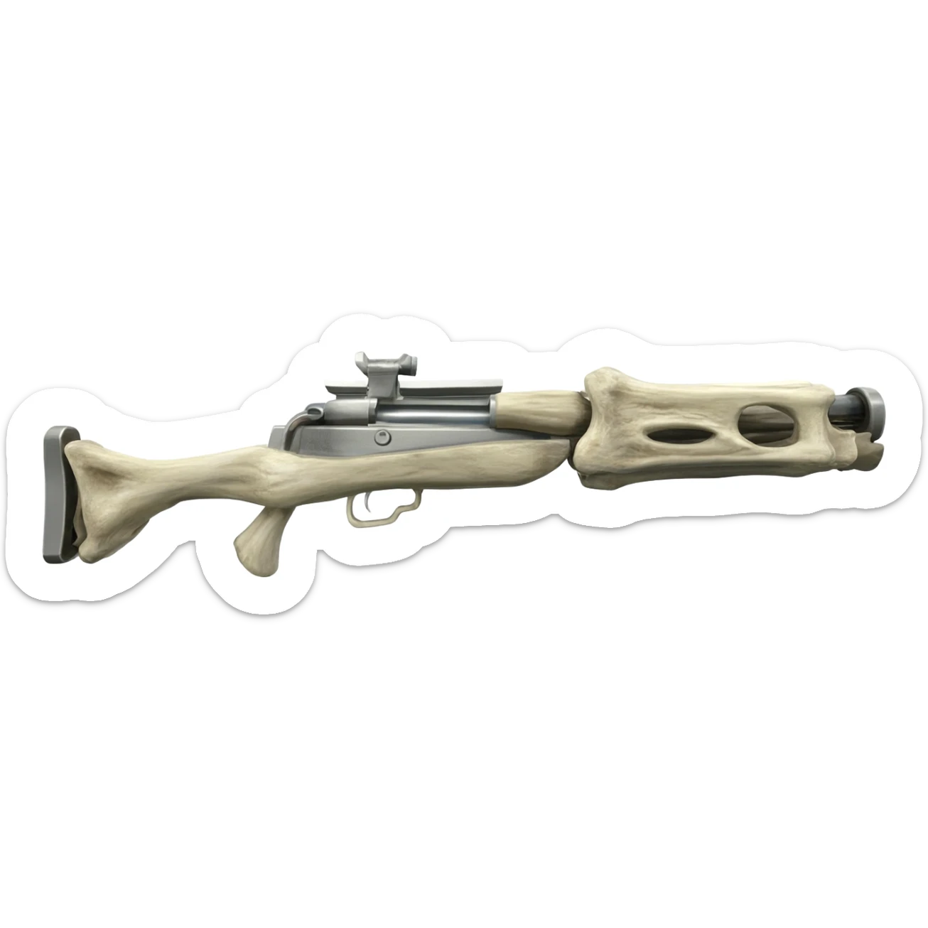 bones sniper rifle sticker