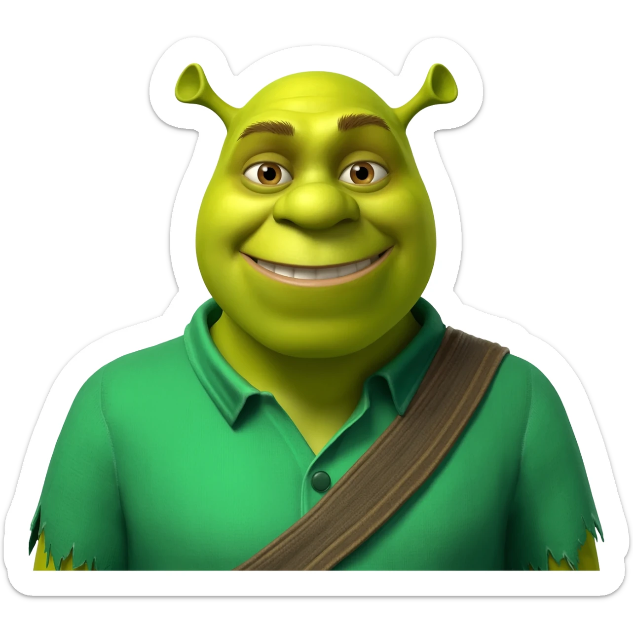 shrek sticker