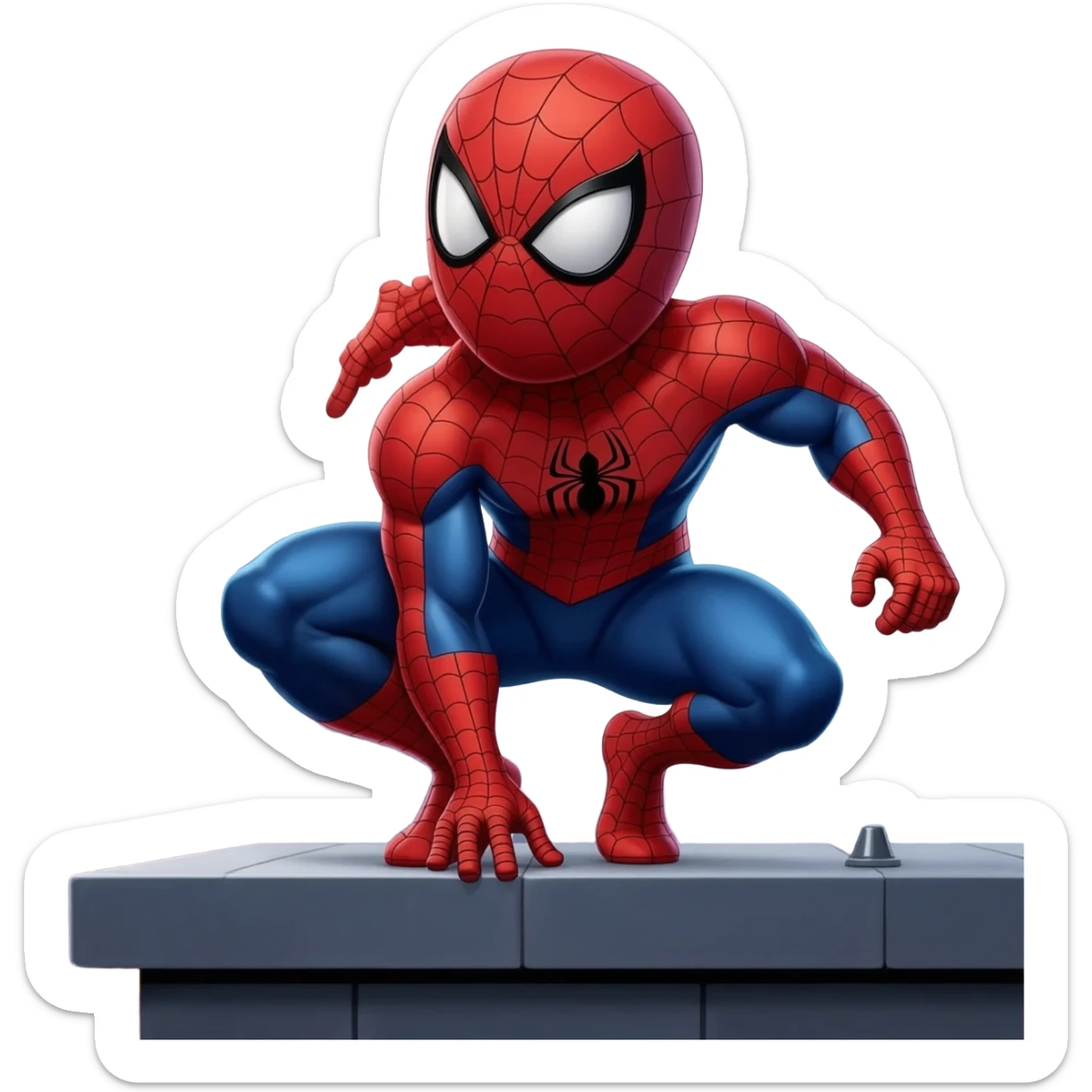 Spider man sticker