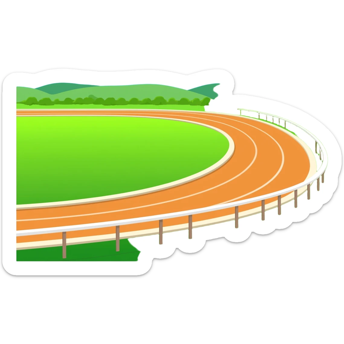 racecourse sticker