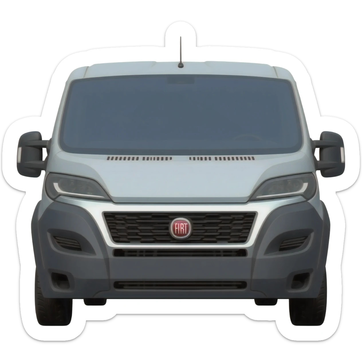 2026 Fiat Ducato camper van light grey sticker