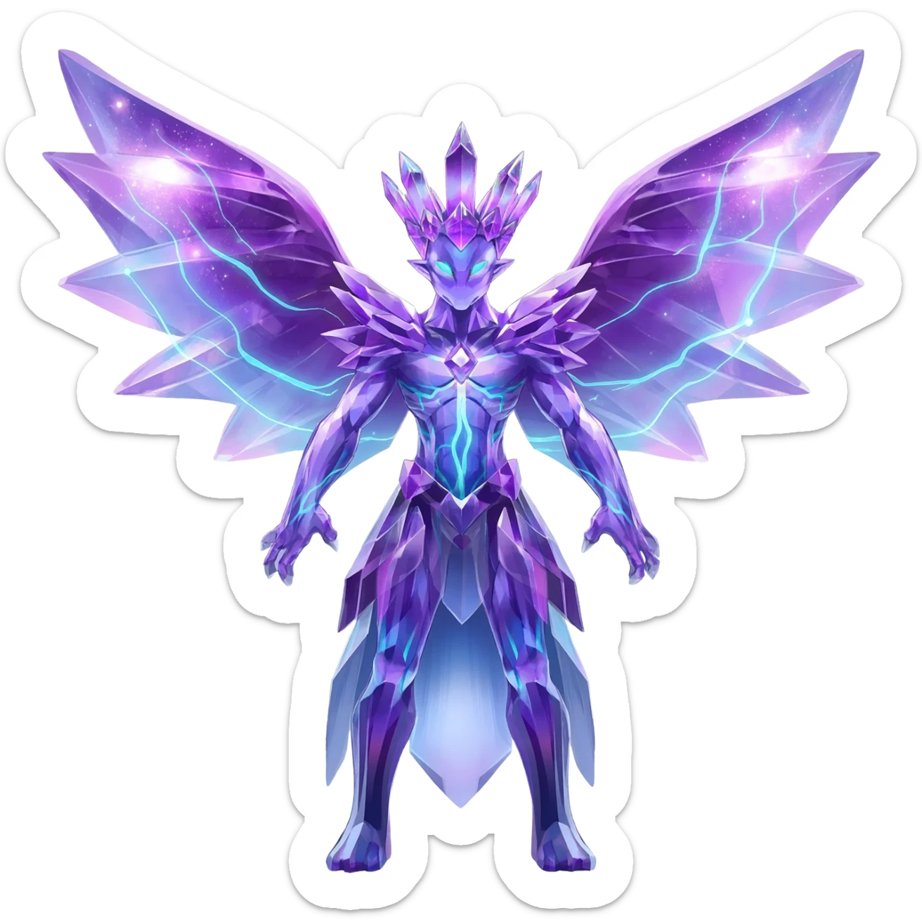 Diancie-Palkia-Amaura-Aurorus-aesthetic-fusion sticker