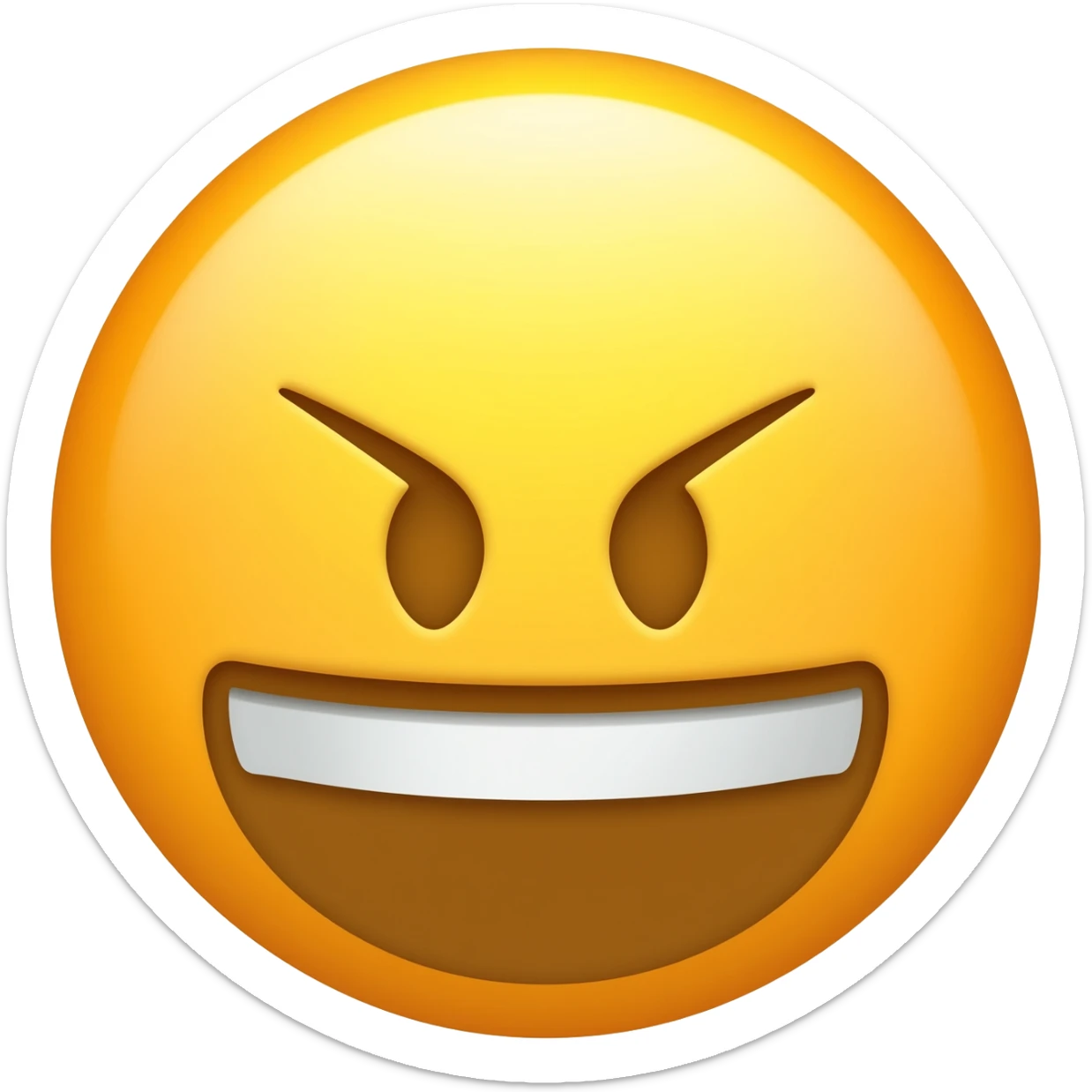 AI rage homer emoji sticker