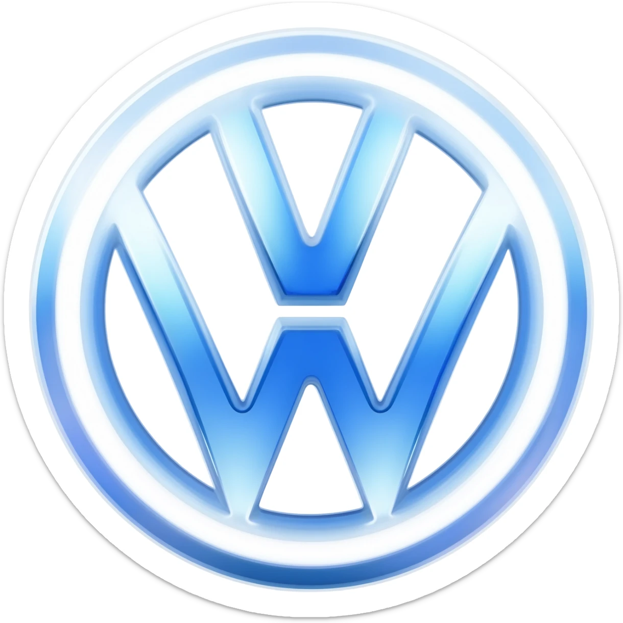 VolksWagen ID.UNYX logo sticker