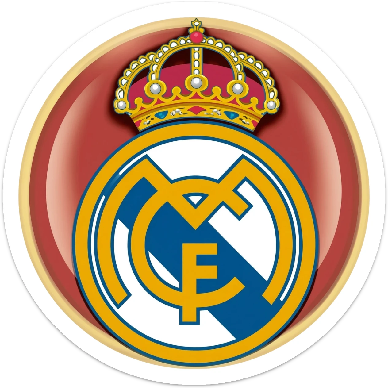 Real madrid sticker